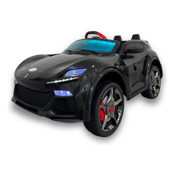 SUV Infantil Unitoys Fury Turbo 12V com Controle Remoto Preto