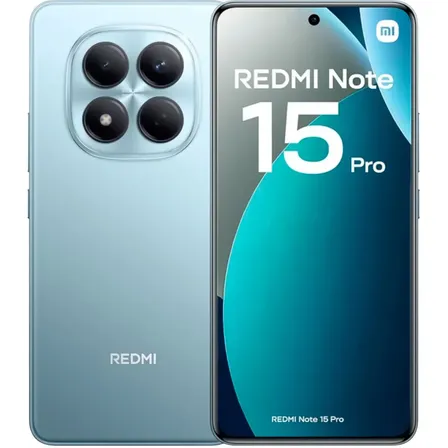Xiaomi Redmi Note 15 Pro 8 GB de RAM 256 GB Rom 4G Lte 200 mpx Glacier Blue