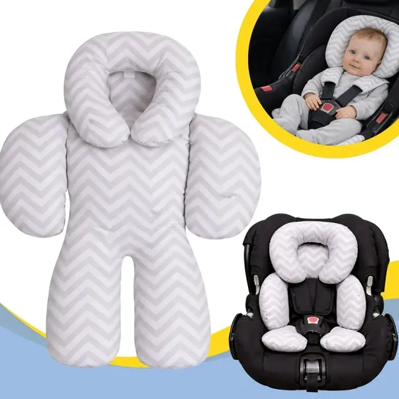 Redutor Bebe Conforto Almofada Cadeirinha Protetor Chevron Boa Dica