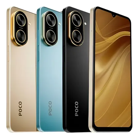 Smartphone Xiaomi Poco C71 Dual Sim 64gb Global 3+3gb Ram Cor Preto