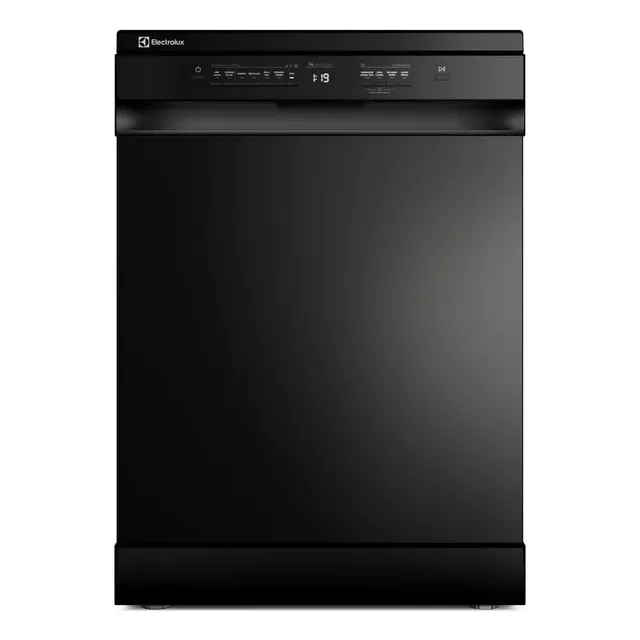 Lava-louça Electrolux 14 Serviços Lava E Seca 50 Min (lp14e) Preto 110v 127v