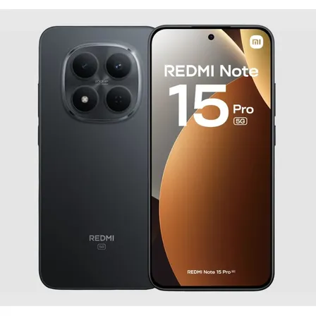 Xiaomi Redmi Note 15 Pro 5g Dual Sim 256gb 8gb Ram Global Preto