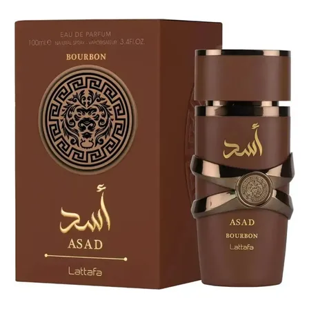 Lattafa Asad Bourbon Alta Fixação Edp Para Masculino