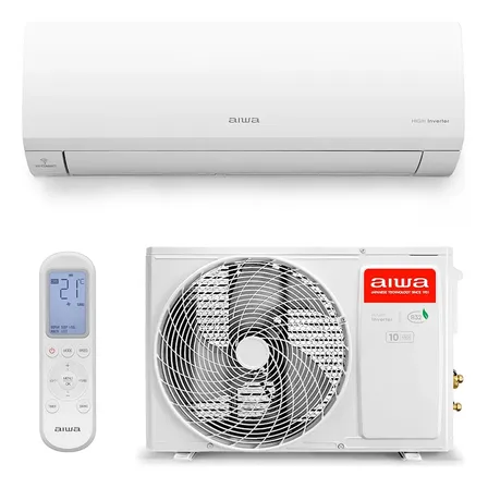 Ar-condicionado Aiwa High Inverter 12.000 Btus Quente/frio Aws-ac-12qf Branco 220v