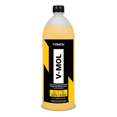 V-mol 1,5lt. Shampoo Desengraxante Lavagem Automotiva Vonixx