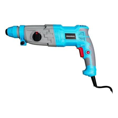Martelete Perfurador Gamma 800w C/talhadeira E Ponteira Azul-celeste 60hz 127v