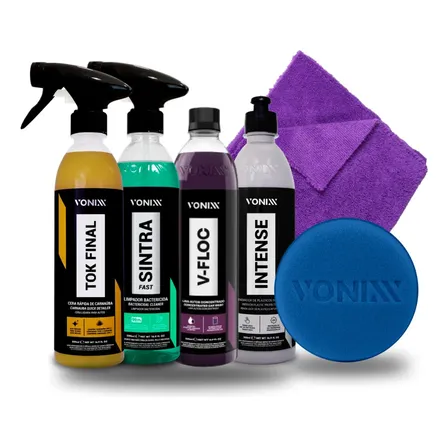 Kit Shampoo V-floc Cera Tok Final Sintra Fast Intense Vonixx