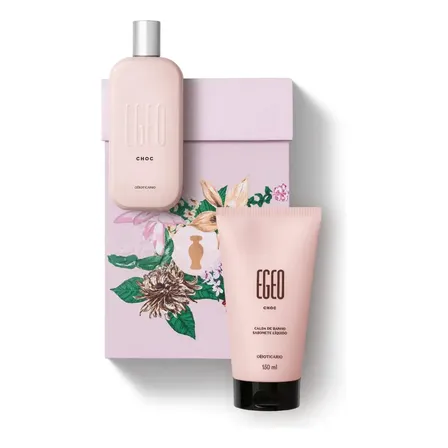 Kit Presente Egeo Choc (2 Itens) - O Boticário Coco