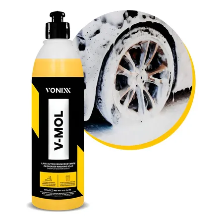 Shampoo Automotivo Vonixx V-mol 500ml Lava Graxa Lama Barro