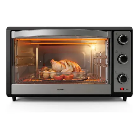 Forno Elétrico 62L de Bancada Britânia 2000W 4 Resistências Timer BFE62A