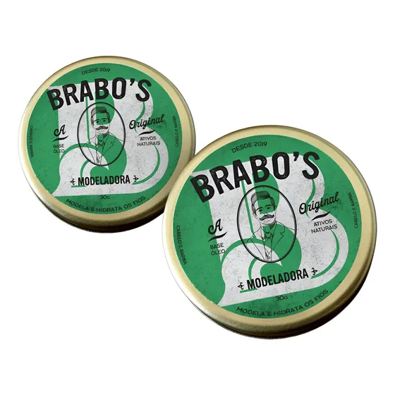 Brabo's Pomada Modeladora 2 Unidades