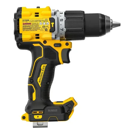 Furadeira De Impacto Xr® 1/2 20v Dewalt Dcd806b-b3 Amarela Amarelo