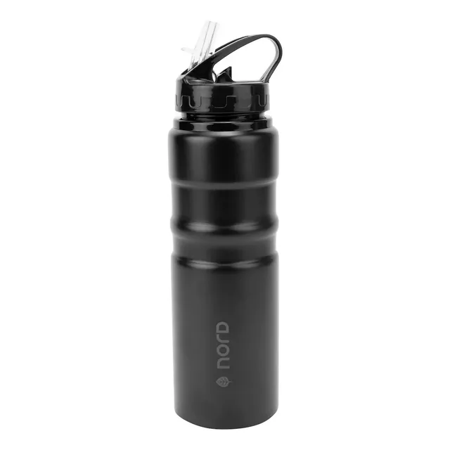 Garrafa De Alumínio Nord - 750 Ml Preto