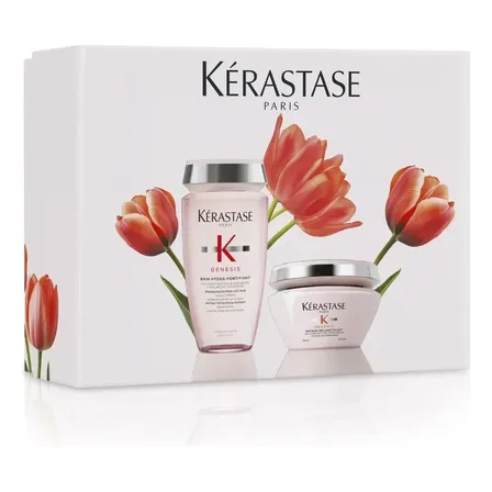Kit Kérastase Genesis - Shampoo Hydra 250ml E Máscara 200g