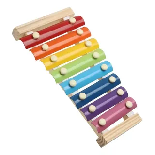 Xilofone Infantil C/ 8 Notas Colorido