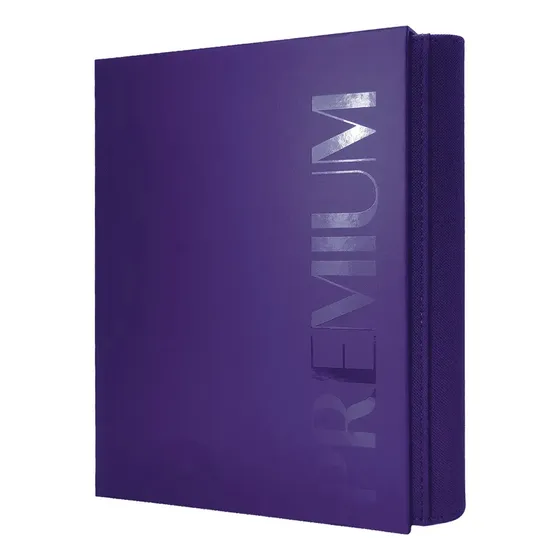 Pasta Edição Limitada Premium Bra 160 Cards Roxo 2x2 Roxo