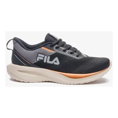 Tênis Feminino Rise Up Fila Preto/cinza/cobre Lisa 38 Br