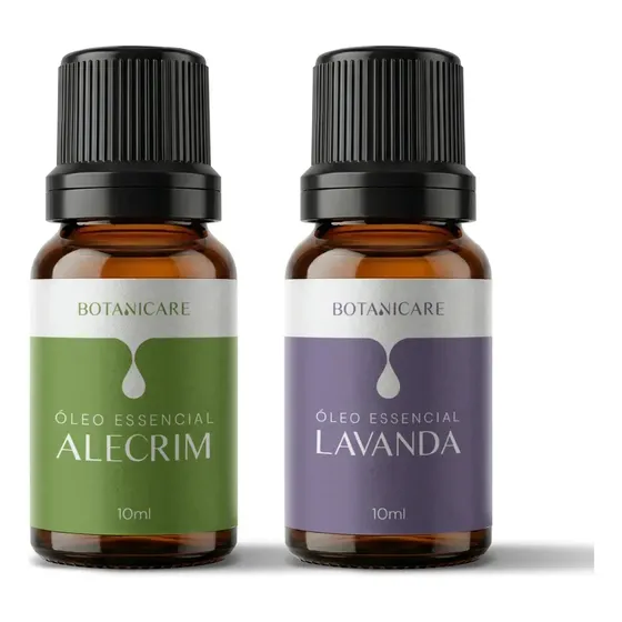 Óleo Essencial Lavanda E Alecrim Relaxamento E Foco - Botanicare