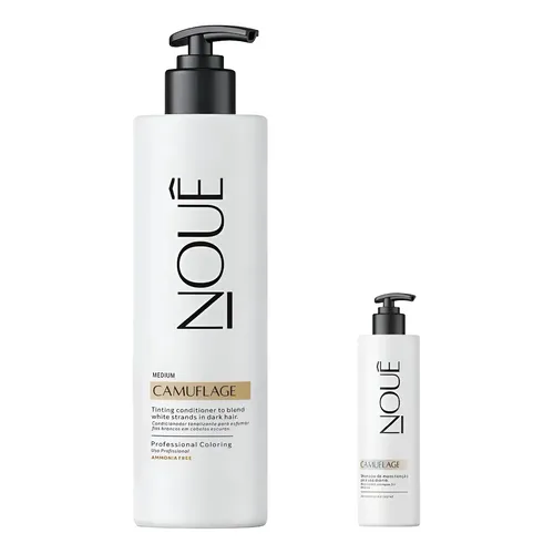 Kit Tonalizante + Shampoo Nouê Camuflage Medium 140 Ml 4 Castanho