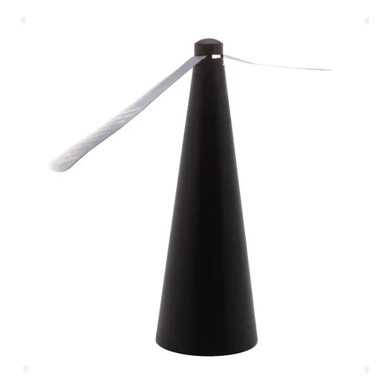 Ventilador Repelente De Mesa Mosquito Mosca Inseto Portatil 9 Cm Plástico