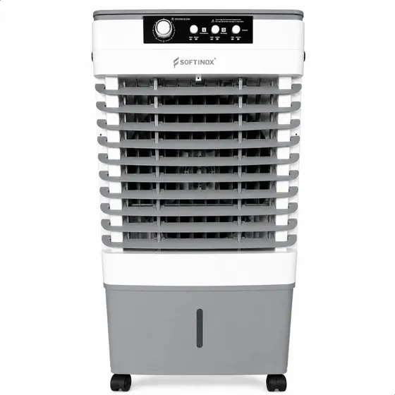 Climatizador De Ar Frio 45l Portátil Evaporativo Umidificador Silencioso Econômico
