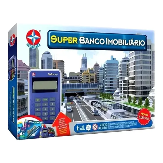 Jogo De Mesa Super Banco Imobiliário Estrela