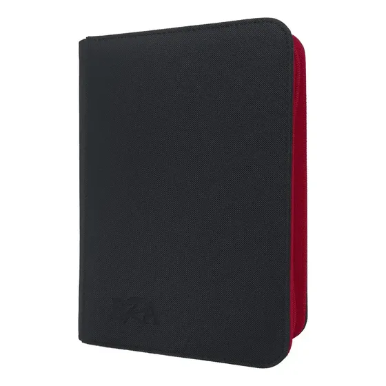Pasta Edição Limitada Premium Bra 160 Cards 2x2 Preto Vermel Preto / Vermelho