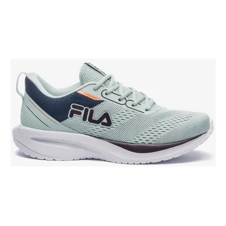 Tênis Feminino Rise Up Fila Verde Mar /marrom Dark/cobre Lisa 37 Br