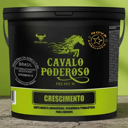 Suplemento Cavalo Crescimento Crescer Potros Equino 05kg