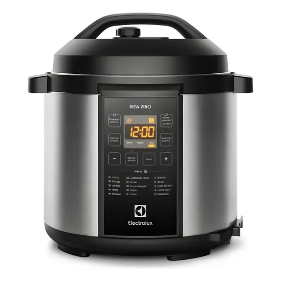 Panela De Pressão Elétrica Electrolux 6l Experience Pcc20 Cor Prateado Frequência 50/60 Hz