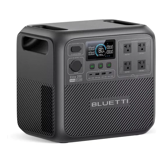 Elite 200 V2 Estação Gerador De Energia Solar Bluetti - 127v