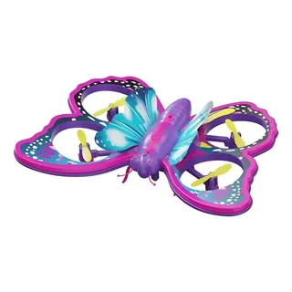 Drone Infantil Borboleta V40 Controle Remoto Led 2.4ghz