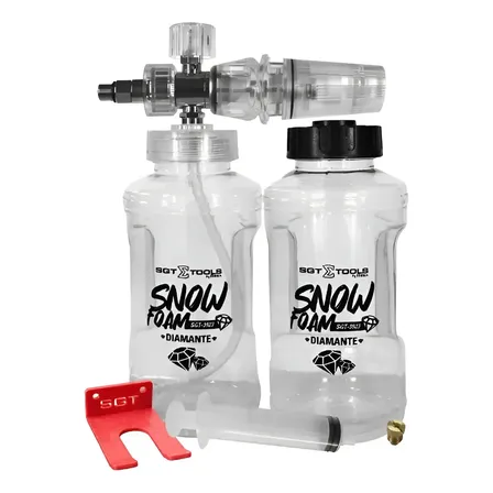 Canhão Espuma Snow Foam Diamante Alta Pressão Sgt-9923 Sigma Prateado