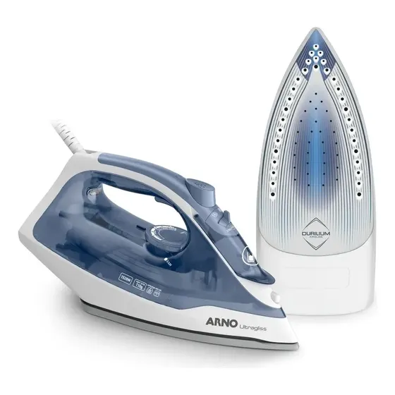 Ferro a Vapor Arno Ultragliss com Base Durilium Airglide FU02