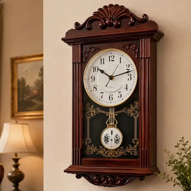 Relógio Retrô Vintage Clássico Para Decoração Casa Home Luxo