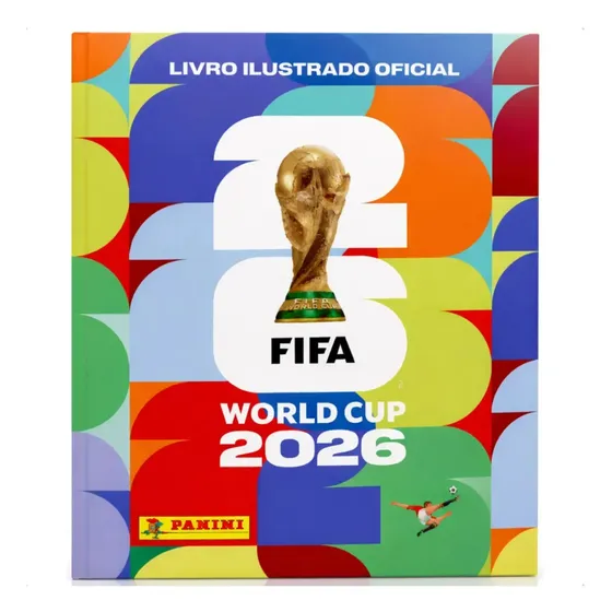 Album Capa Brochura Fifa World Cup 2026 Mix Decor