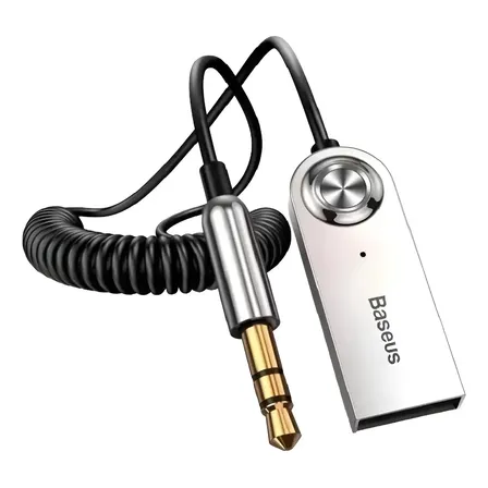 Adaptador Bluetooth Usb P2 Auxiliar Carro Baseus