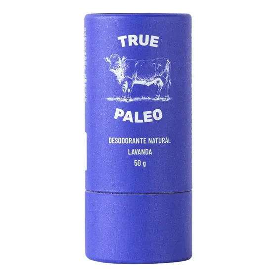 Desodorante 100% Natural True Paleo Fragrância Lavanda 50g Lavanda