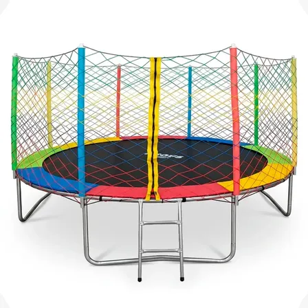 Cama Elástica KROYS BRINQUEDOS Pula Pula de 4,27m para 253kg, com Rede e Escada