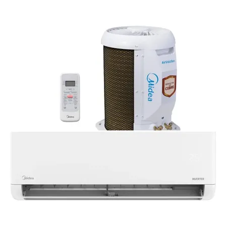 Ar-condicionado Split 22.000 Btus Inverter Lite Frio Midea Branco 220v