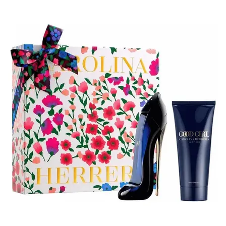 Kit Presente Perfume Carolina Herrera Good Girl - Compre Perfume Good Girl Eau De Parfum 80ml Eganhe Hidratante - Perfume Feminino