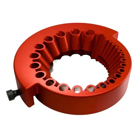 Gabarito Afiador De Broca Esmerilhadeira 5 | Disco De 125mm Cor Vermelho 127/220v