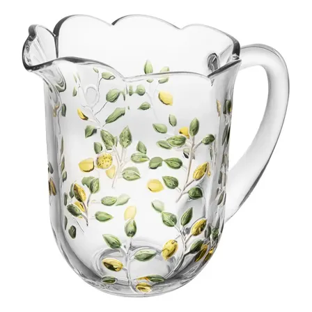 Jarra Siciliano Hand Painting 1,5l Cristal Ecológico - Lyor Incolor