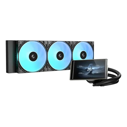 Water Cooler Lt360 Vision Deepcool Preto Argb Preto
