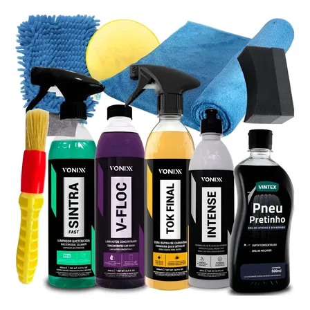 Kit Lavagem Completa Shampoo Cera Tok Final Intense Sintra