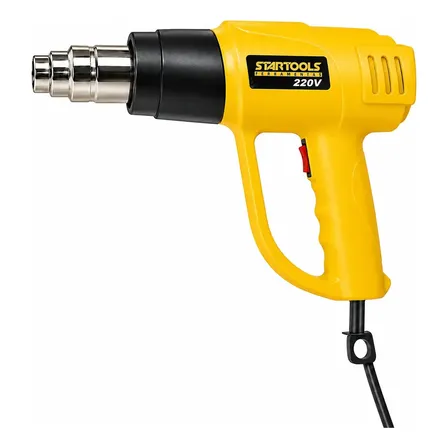 Soprador Térmico Com Bico Removível 2000w Amarelo 220v