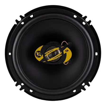 Alto-falante Automotivo Eros Eleve El6t120 6 Polegada 60 Rms Preto