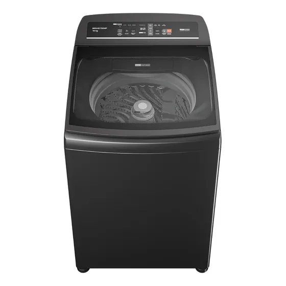 Máquina De Lavar Brastemp 16kg Cinza Timer Pro - Bwt16a9 Cinza Platinum