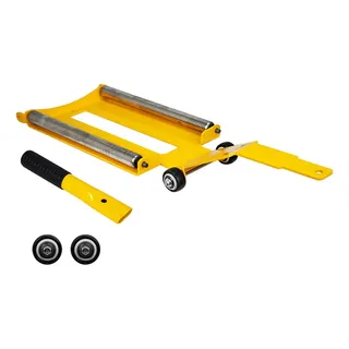 Carrinho Auxiliar Para Montagem Desmontagem De Pneus Rotta Amarelo