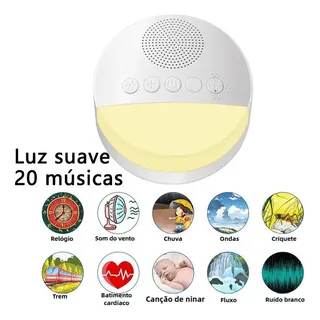 Aparelho De Som Bebês Ninar Relaxante Dormir Para Quarto